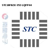 STC10F02X-35I-LQFP44